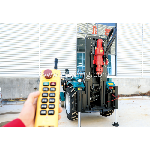 200m Movable Tractor Mounted Water Well Drilling Rig